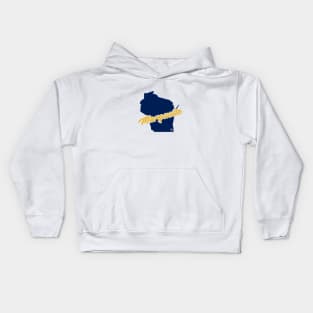 Marquette Script State Kids Hoodie